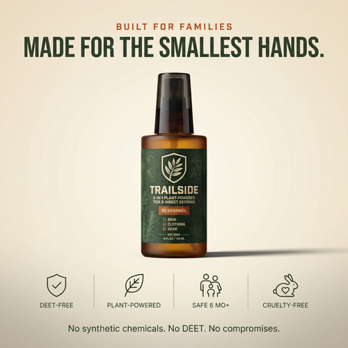 Trailside 3-in-1 Tick & Insect Defense Spray | 3% Geraniol